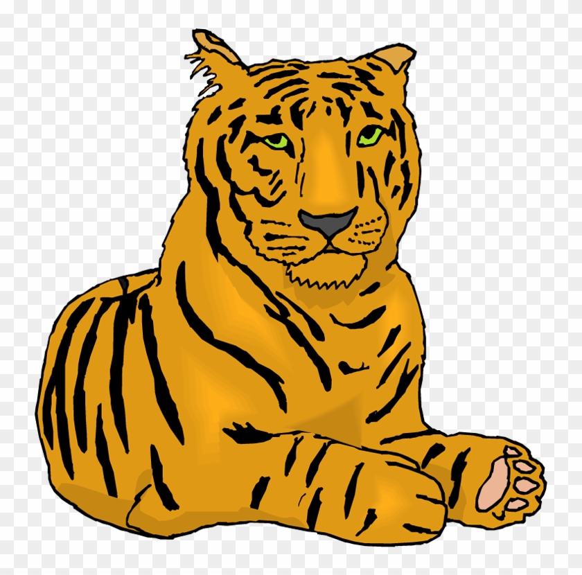 Malvorlage Tigger , Png Download - Tiger Clip Art Transparent Png #3064860