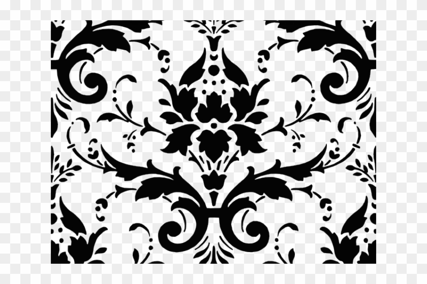 Clipart Download Damask Free On Dumielauxepices Net - Pink Floral Pattern Png Transparent Png