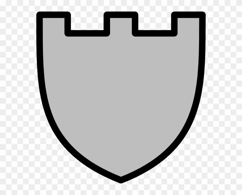 Gray Clipart Shield - Grey Clipart Shield - Png Download #3066303