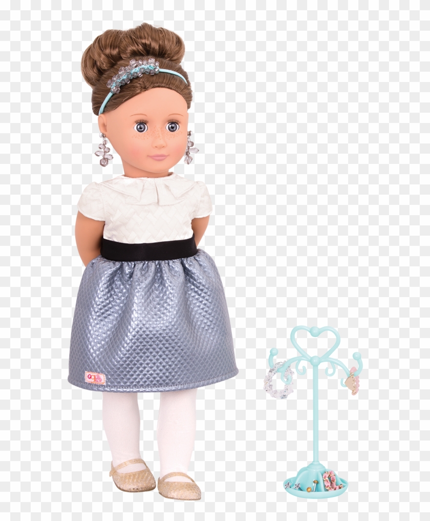Aliane 18-inch Jewelry Doll With Earrings - Our Generation Dolls Clipart #3066757