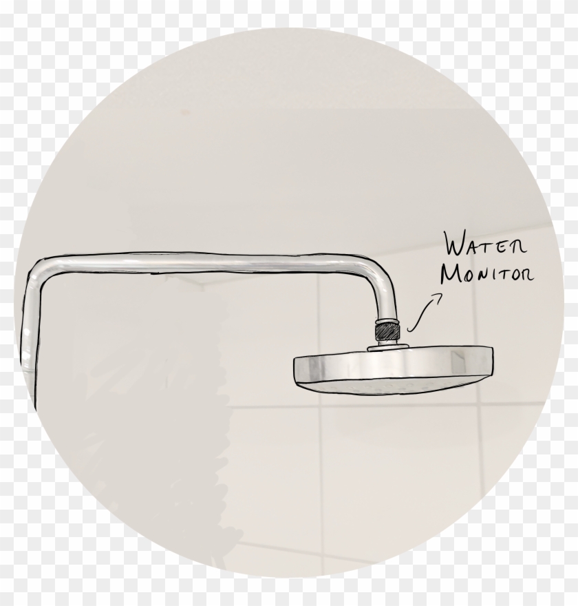 Shower - Circle Clipart