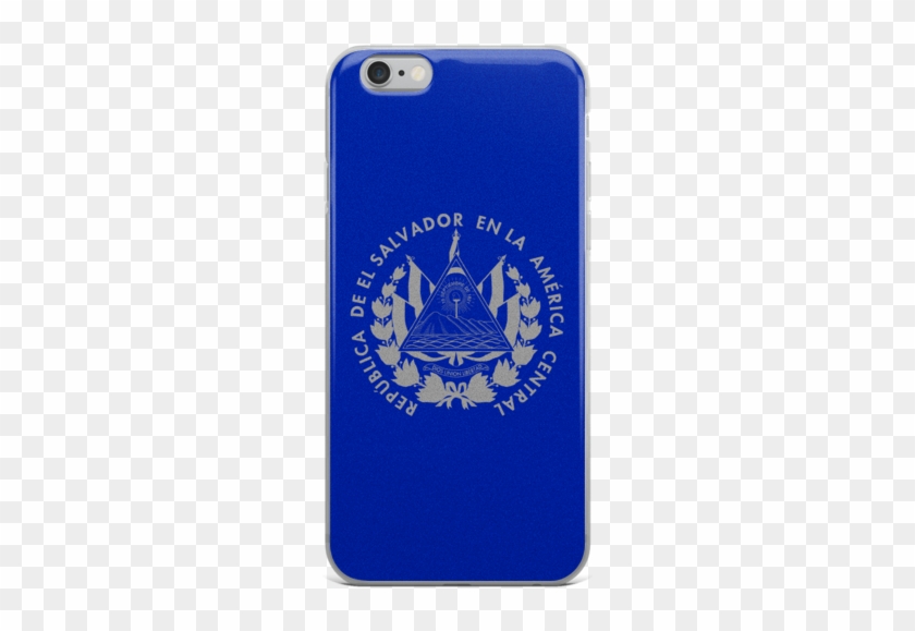 El Salvador Seal Iphone Case - Escudo De El Salvador Clipart #3067096