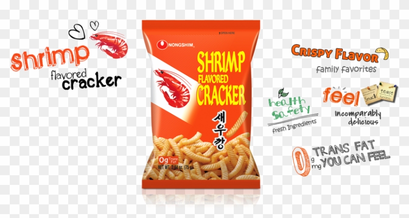 Img Snack Main 01 - Nongshim Shrimp Crackers Clipart #3067284