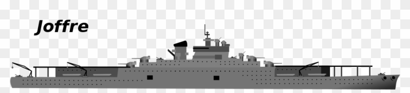 French Aircraft Carrier Joffre Clipart