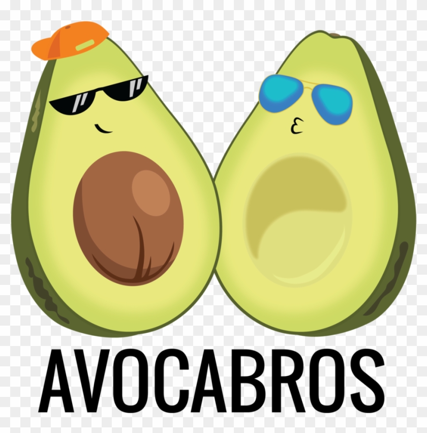 Avocabros - Cute Avocado Clipart