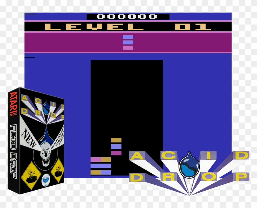 Atari - Acid Drop Atari Clipart #3067866