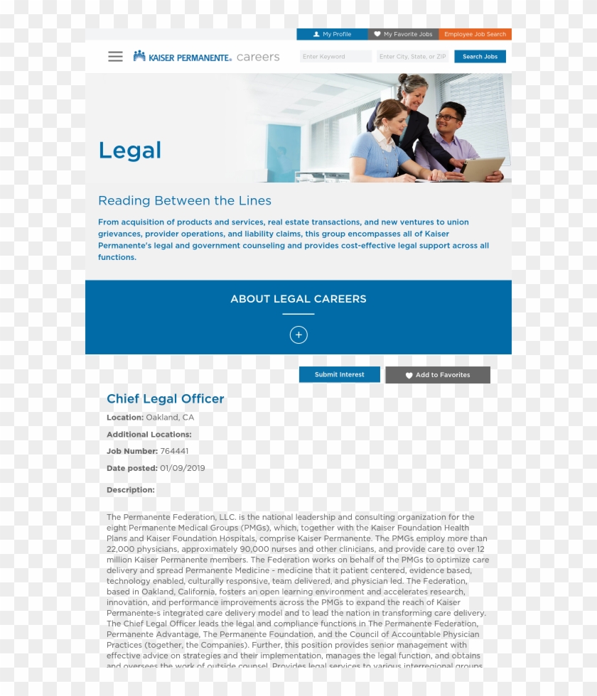 Kaiser Permanente - Mammography Technologist Jobs In Canada Clipart #3068164