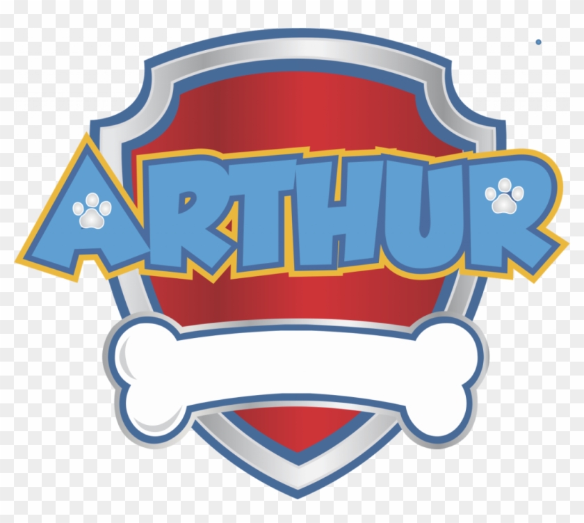 Paw Patrol Letters Fabulous Pin By Andreina Navarro - Simbolo Da Patrulha Em Png Clipart