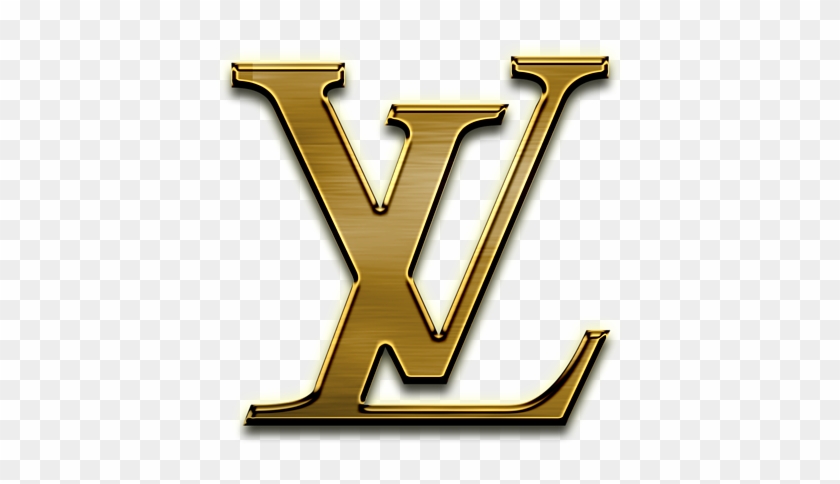 Lv Logo - Brown Louis Vuitton Dress Shoes Clipart