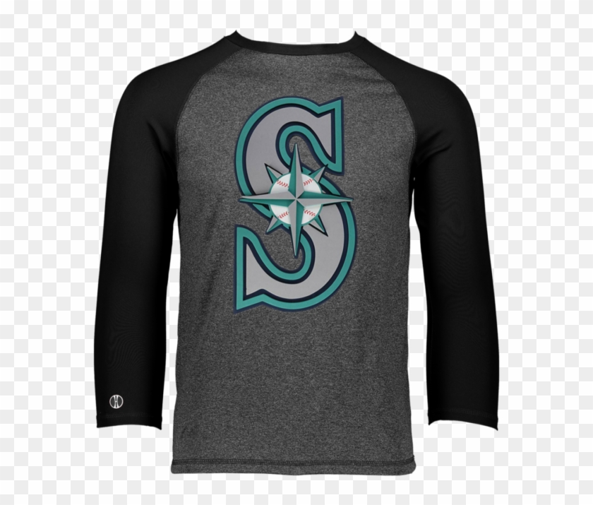 Official Seattle Mariners Classic Logo Holloway Men's - T-shirt Clipart #3068806