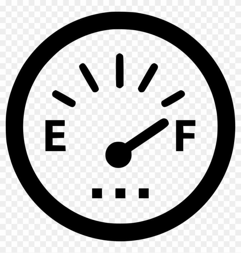 Gauge Png Transparent Background - Fuel Gauge Icon Clipart #3068952