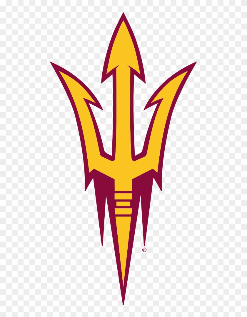 Arizona State Sun Devils Logo - Logo Arizona State University Clipart #3069328