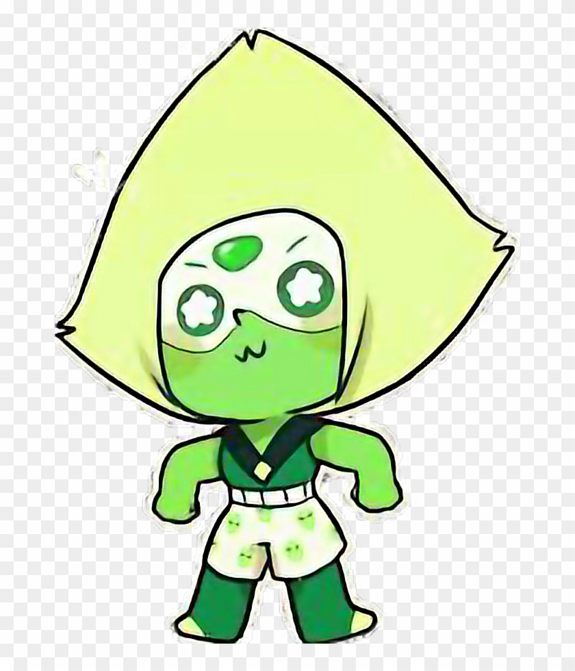 Peridot Steven Sticker - Peridot Steven Universe Sticker Clipart #3069401