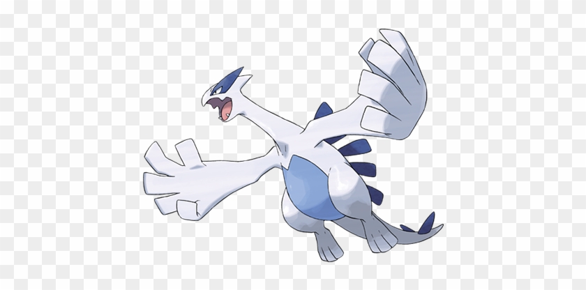 Lugia - Lugia Et Ho Oh Clipart