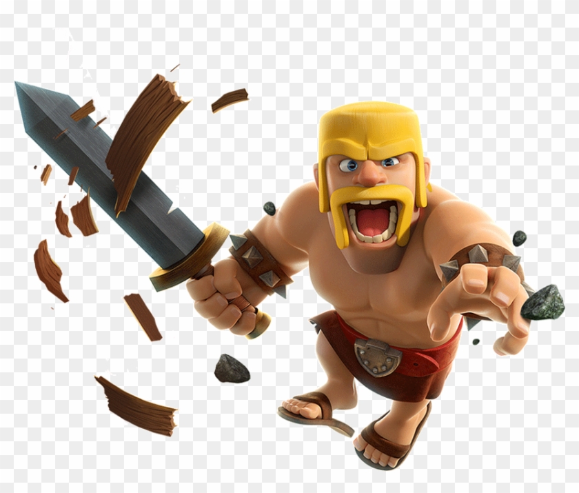 Geant Royal Png - Barbarian Clash Of Clans Clipart