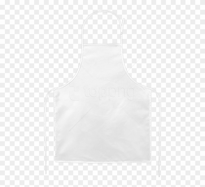 Free Png Apron Simple White Png - Фартук Пнг Clipart #3069597