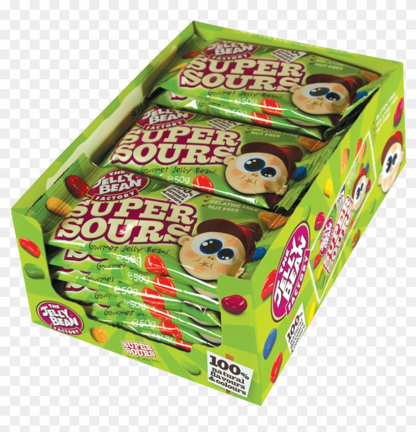 24 Super Sour Mix Bags - Jelly Beans Super Sour Clipart #3069618