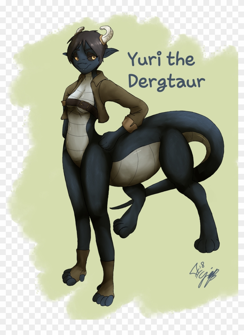 Yuri The Dragontaur - Cartoon Clipart #3069685
