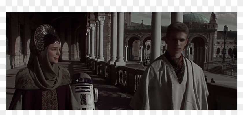 Anakin And Padme Arriving On Alderaan - Girl Clipart #3070107