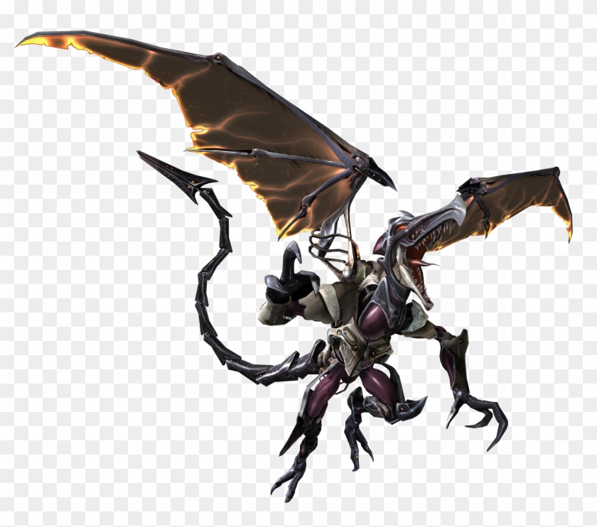 Wouldn't Ridley Be A Pokemon Rep - Metroid Prime 3 Corruption Ridley Clipart