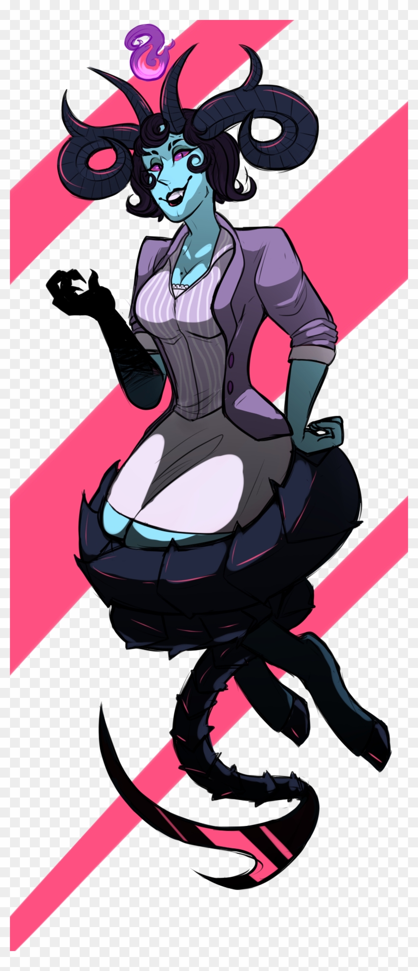 Set The Stage For Succubus Ceo - Cartoon Clipart