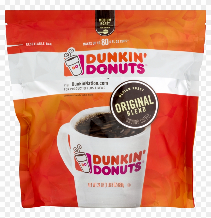 Dunkin Donuts Ground Coffee Original Blend , Png Download - Dunkin Donuts Clipart