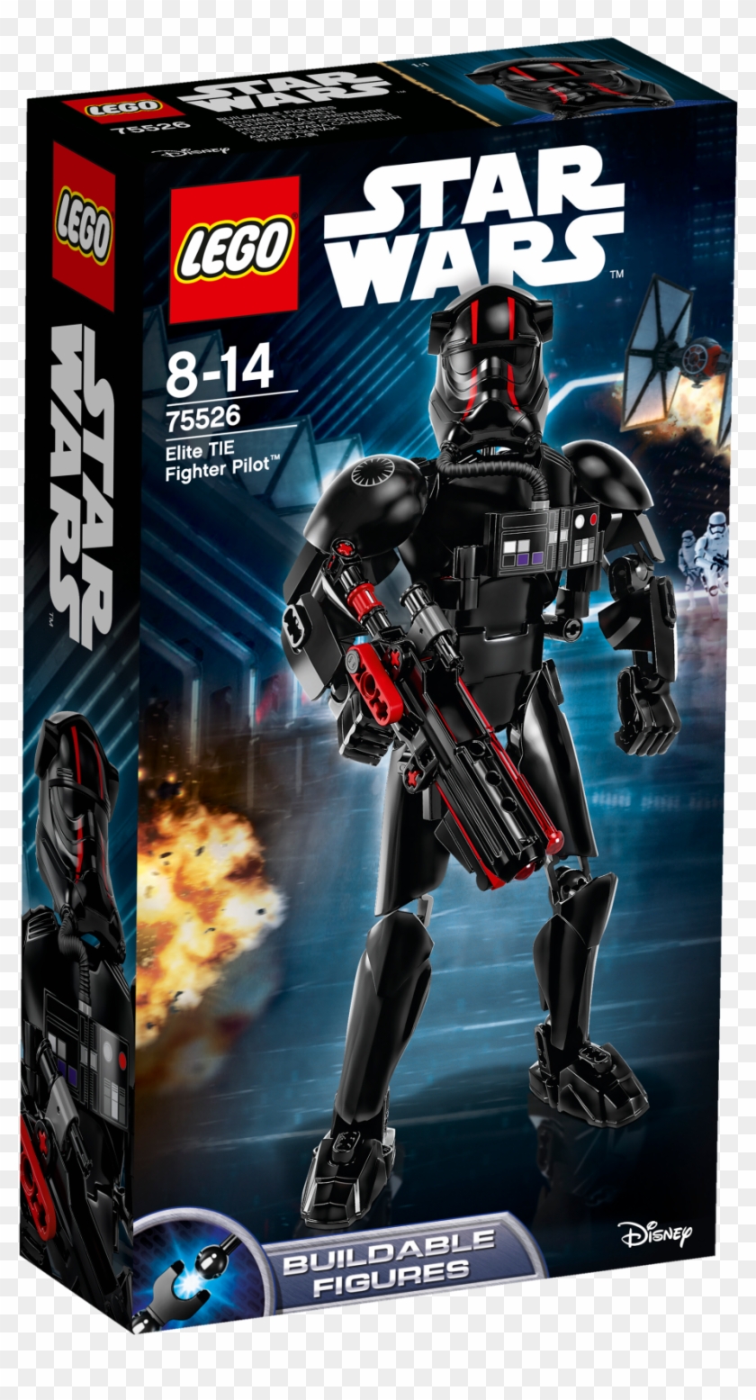 Lego Elite Tie Fighter Pilot - Lego Star Wars Elite Tie Fighter Pilot Clipart