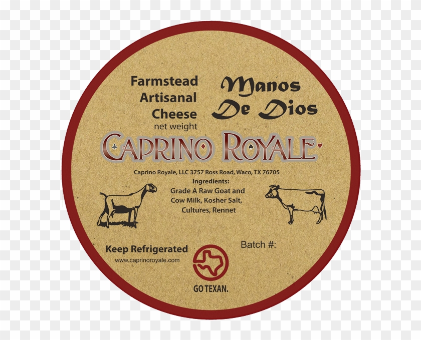 Caprino Royale Manos De Dios Kraft Paper Labels - Pbs Kids Go Clipart #3071133