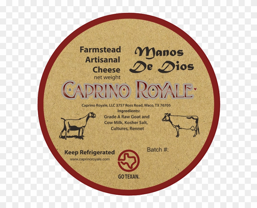 Caprino Royale Manos De Dios Kraft Paper Labels - Pbs Kids Go Clipart #3071133
