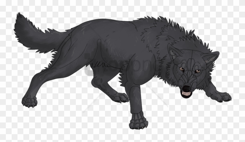 Free Png Angry Wolf Png Images Transparent - Angry Black Wolf Png Clipart