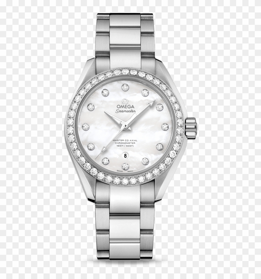 Aqua Terra 150m Omega Master Co-axial 34 Mm - Omega Seamaster Aqua Terra Diamond Clipart