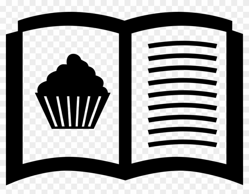 Sweet Recipes Opened Cooking Book Comments - Recetario De Cocina Animado Clipart