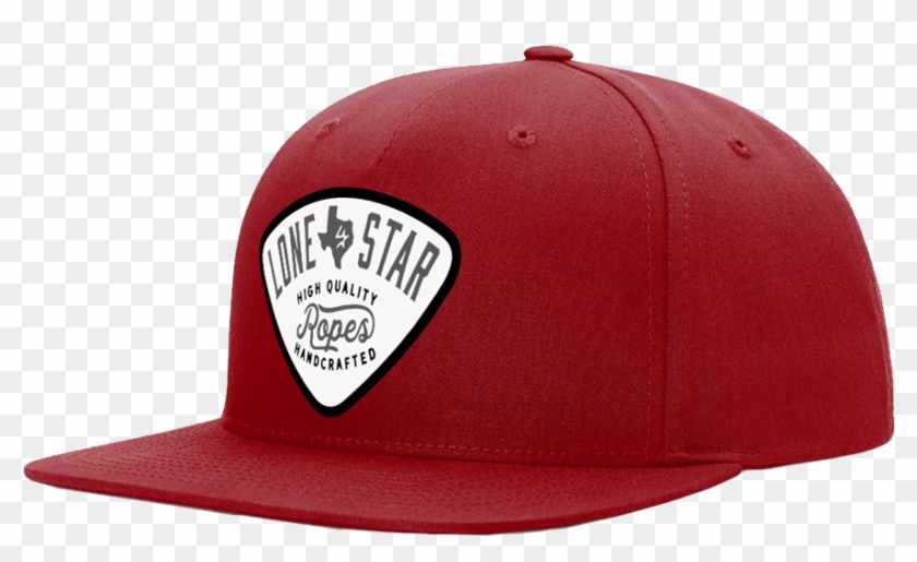 Pick Shaped Patch Cap Berry - Baseball Cap Clipart