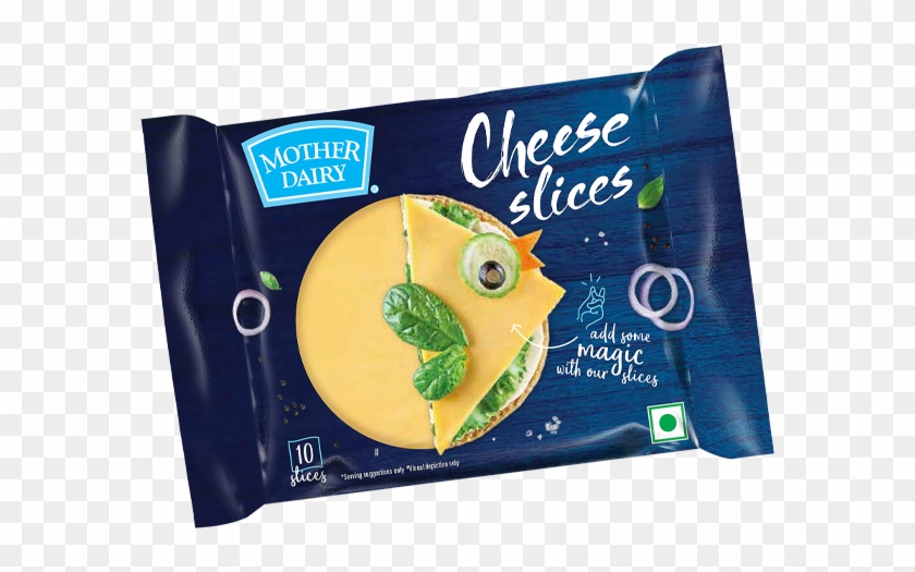 Mother Dairy Cheese Slice 200g - Mother Dairy Clipart #3073269