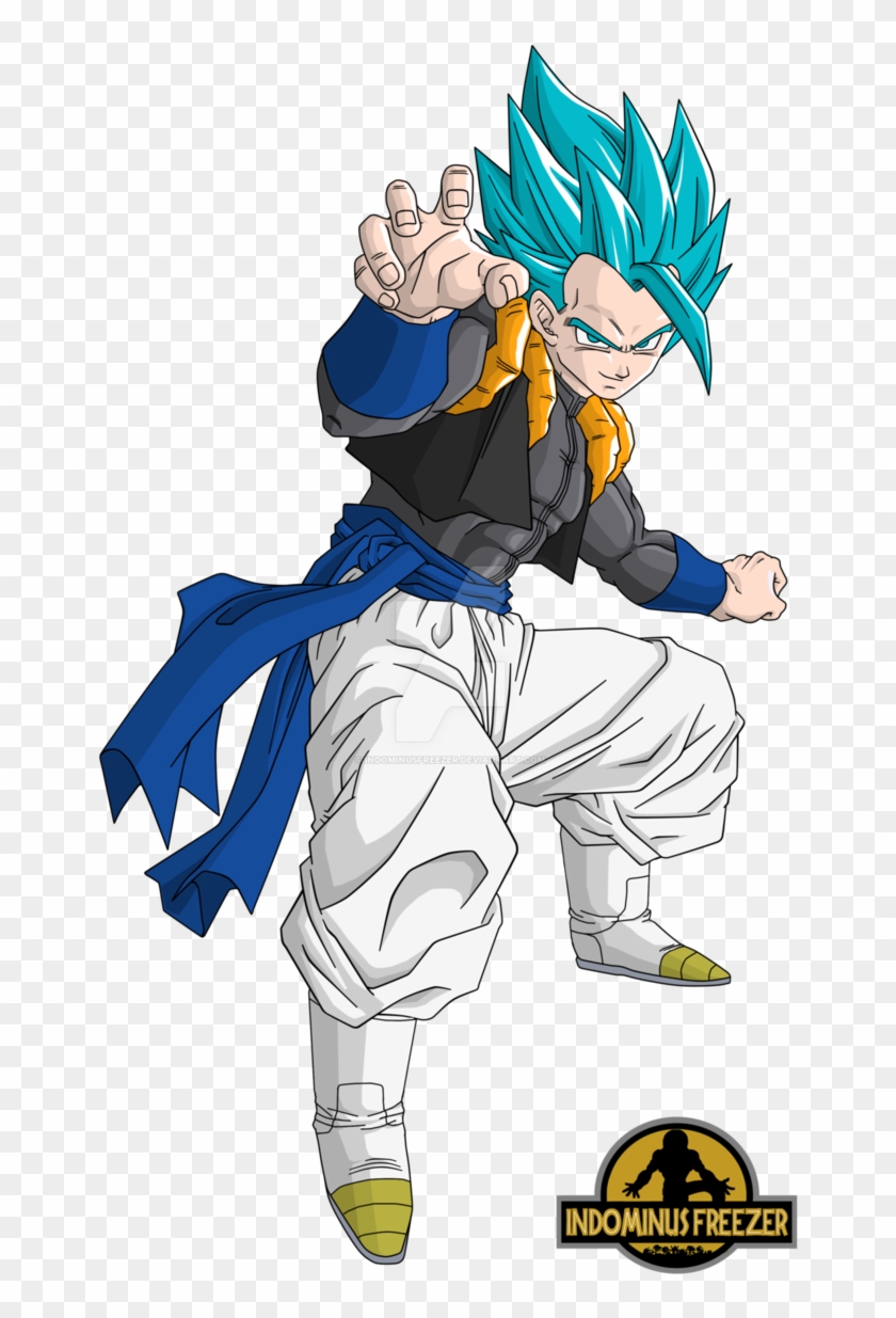 Gogeta Super Saiyan God Transparent Clipart Free Download - Gogeta En Super Sayayin - Png Download