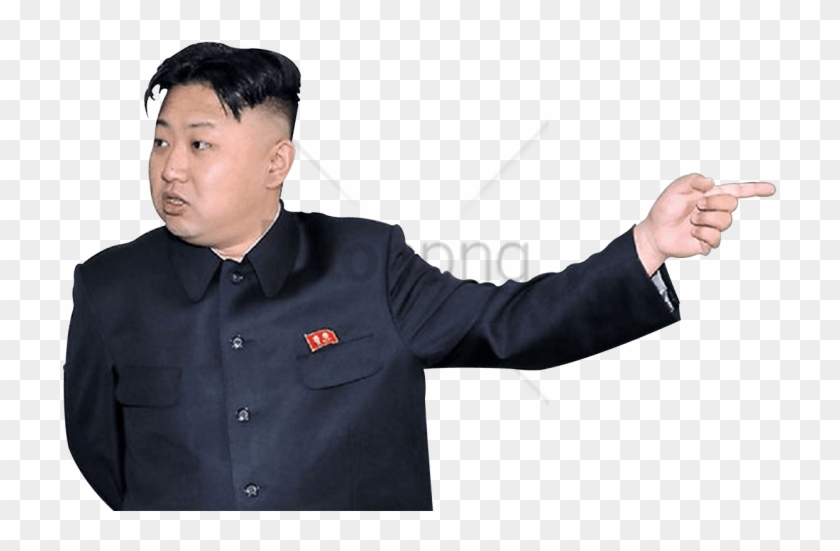 Free Png Download Kim Jong Un Pointing Right Png Images - Kim Jong Un Png Clipart #3074103