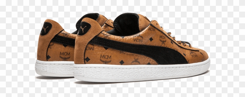 Puma 'mcm' Suede - Skate Shoe Clipart