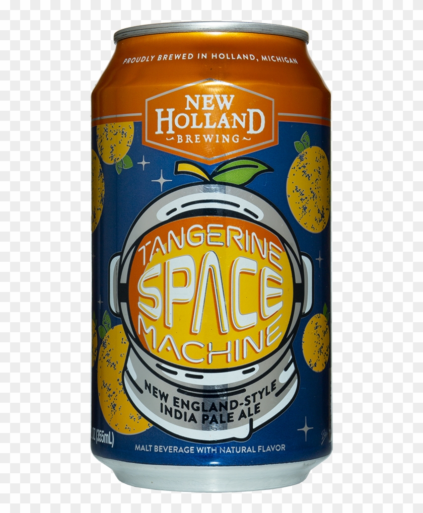 New Holland Tangerine Space Machine - Caffeinated Drink Clipart