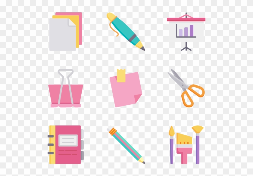 Icons Free Stationery - Stationery Background Icon Png Clipart
