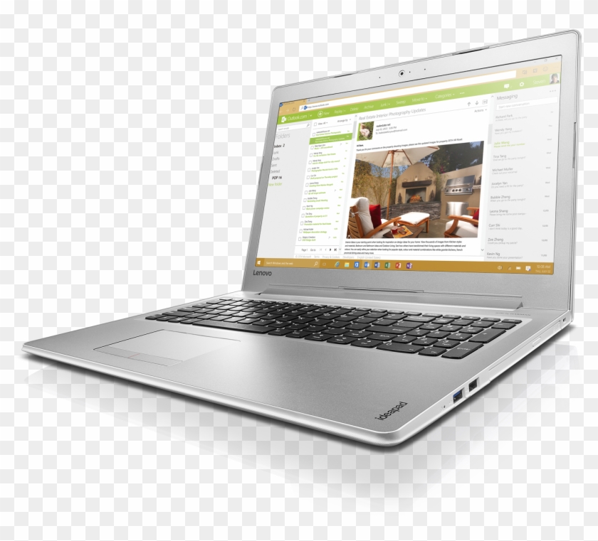 Ideapad 510 15'' White 08 Outlook 2016 06 20 - Lenovo Ideapad 510 15isk 80sr00hwya Clipart #3075439