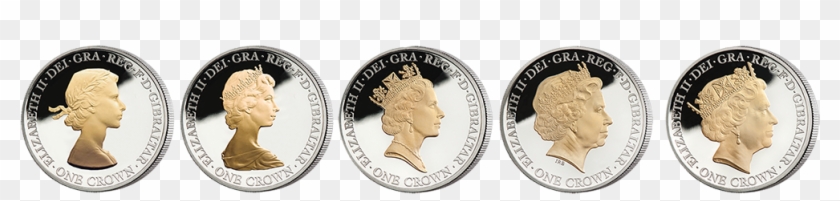Queen's 90th Portrait Collection - Queen Elizabeth Portraits On Coins Clipart #3075914