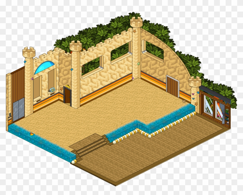 Rp Rooms Habbo Background Clipart #3076211