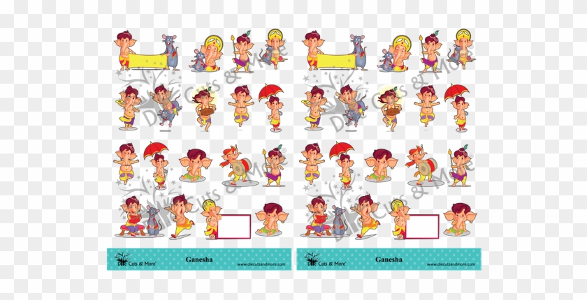 Sale - Ganesha - Cartoon Clipart