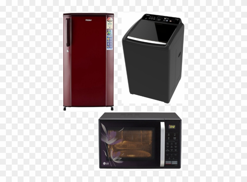 Home / Combo / Single Door Refrigerator, Top Load Washing - Computer Case Clipart #3076447