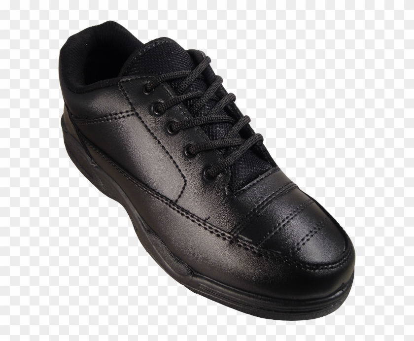 Black - Action School Shoes Clipart 