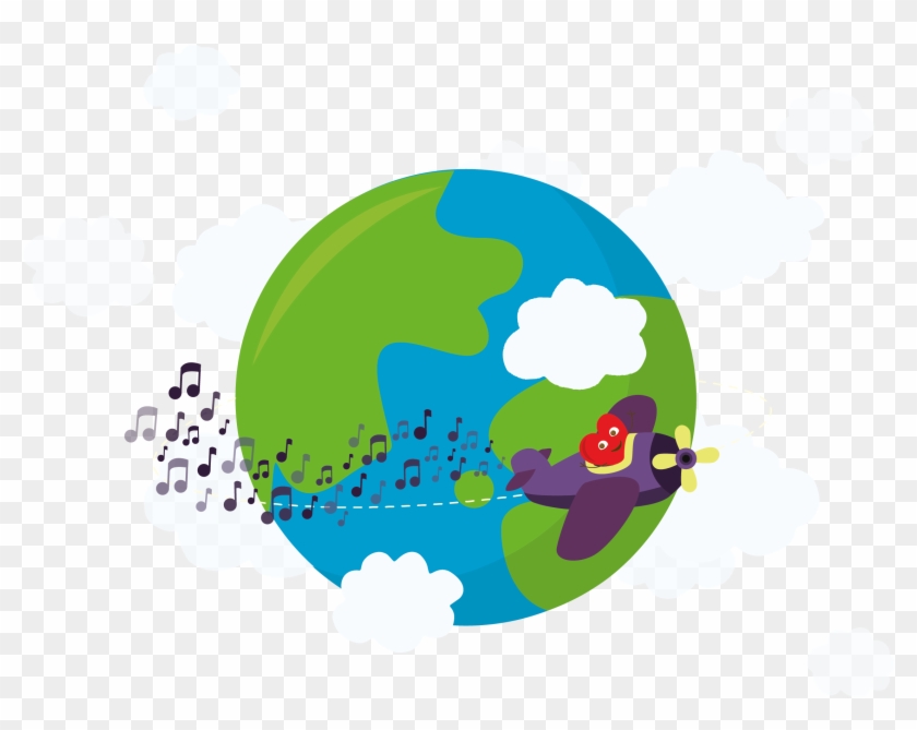 Passport Of Friendship Amiko-globe - Earth Clipart