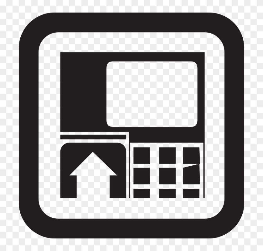 Money Exchange Machine - Atm Clip Art - Png Download