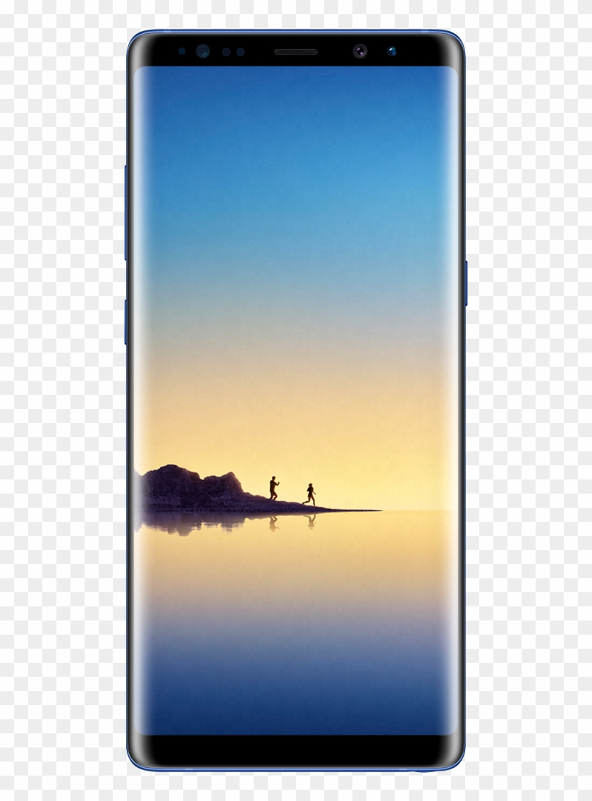 Samsung Mobile Phone Samsung Note 8 Blue - Samsung Galaxy Note 8 Clipart