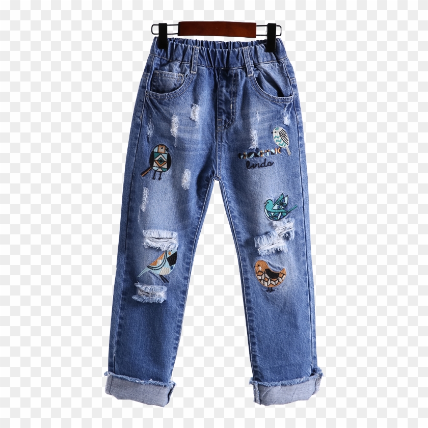 Ripped Jeans Png - سروال اطفال Clipart #3077710