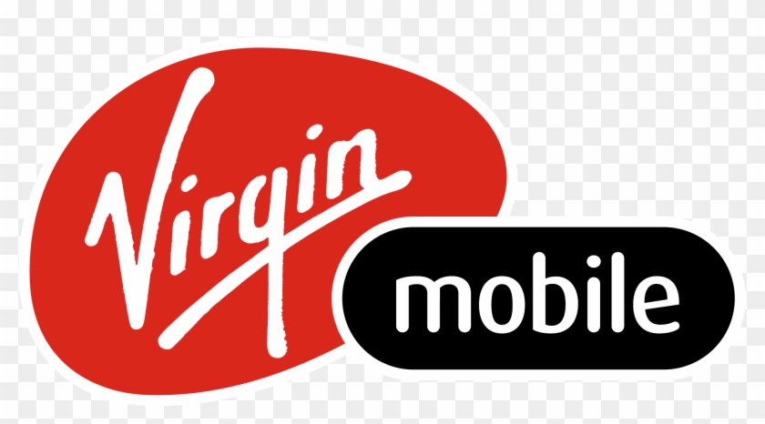 Virgin Mobile Logo, Logotype - Virgin Mobile Logo Png Clipart